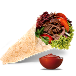 Mixed Doner Hoagie Wrap 